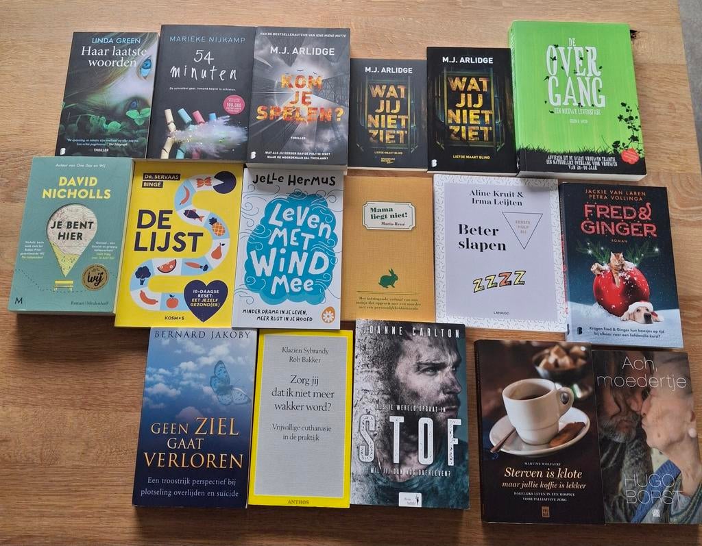 Lot 17 boeken in mooie staat perfect voor doorverkoop, Boeken, Ophalen