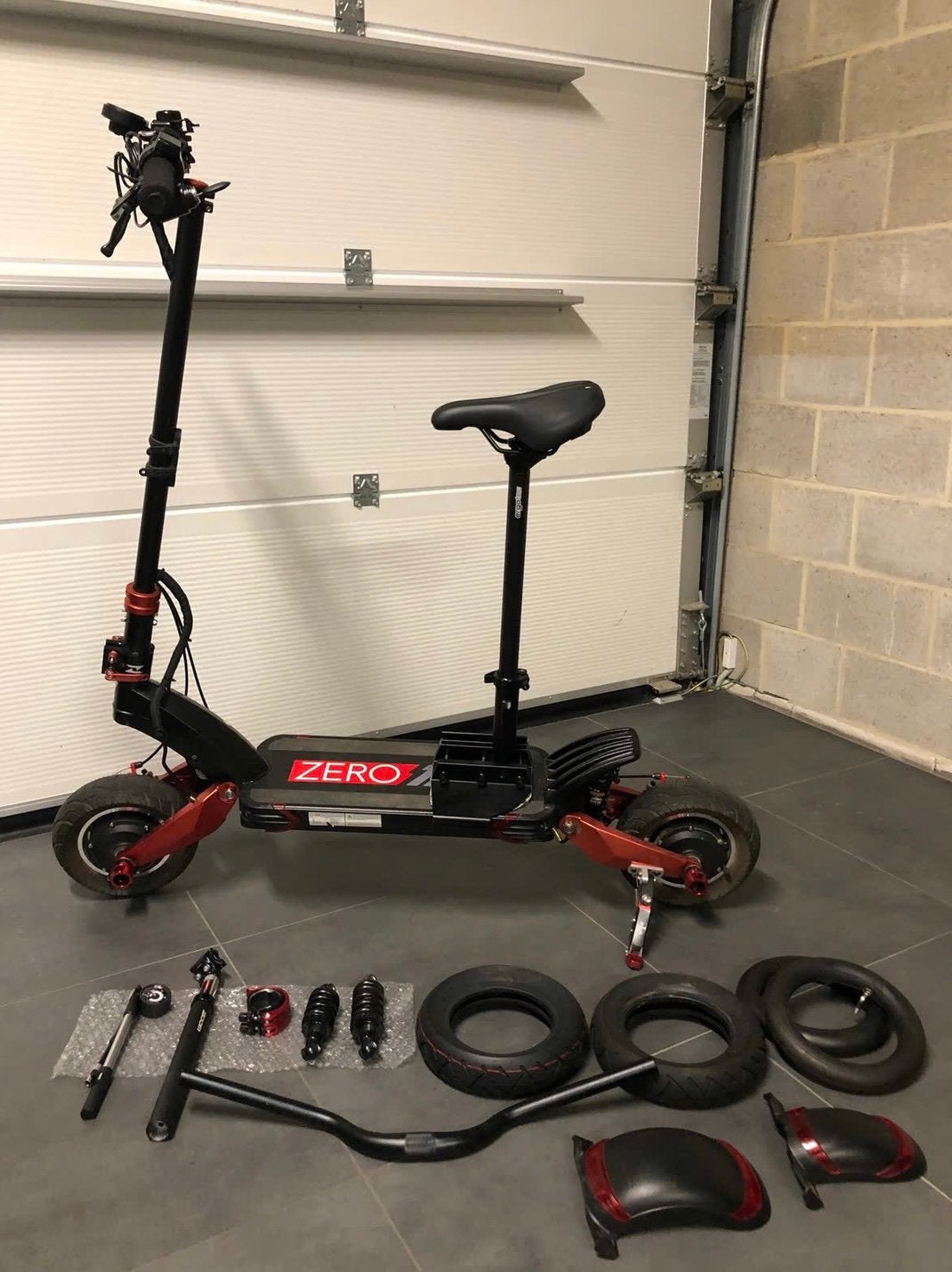 Power Zero 10x, Fietsen en Brommers, Steps, Ophalen, Zo goed als nieuw, Elektrische step (E-scooter)