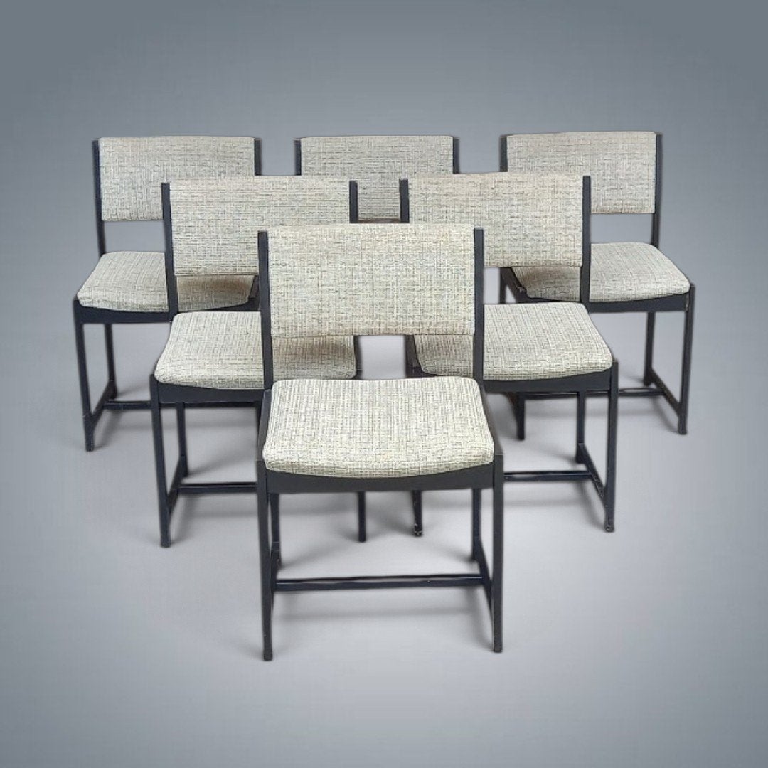 Chaises à repas Vintage Brutaliste 1970's, Enlèvement