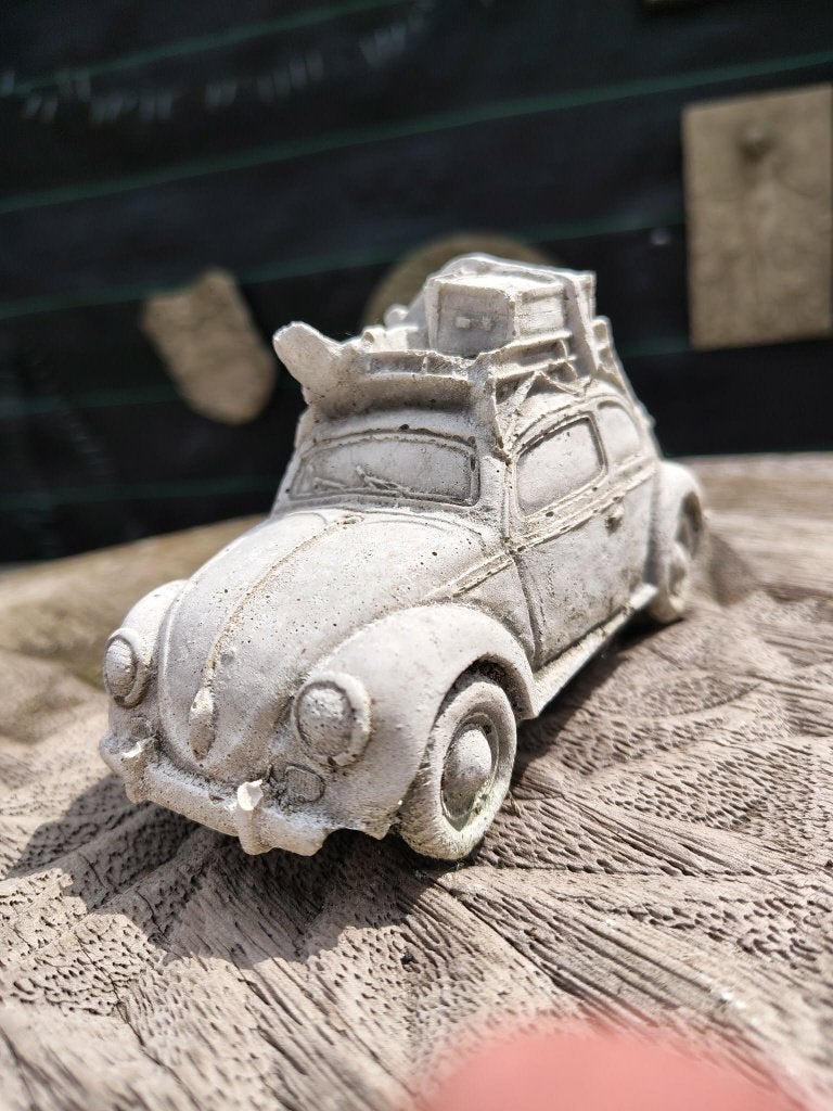 Betonnen tuinbeeld - auto - verschillende merken, Tuin en Terras, Tuinbeelden, Ophalen of Verzenden, Nieuw, Beton, Overige typen