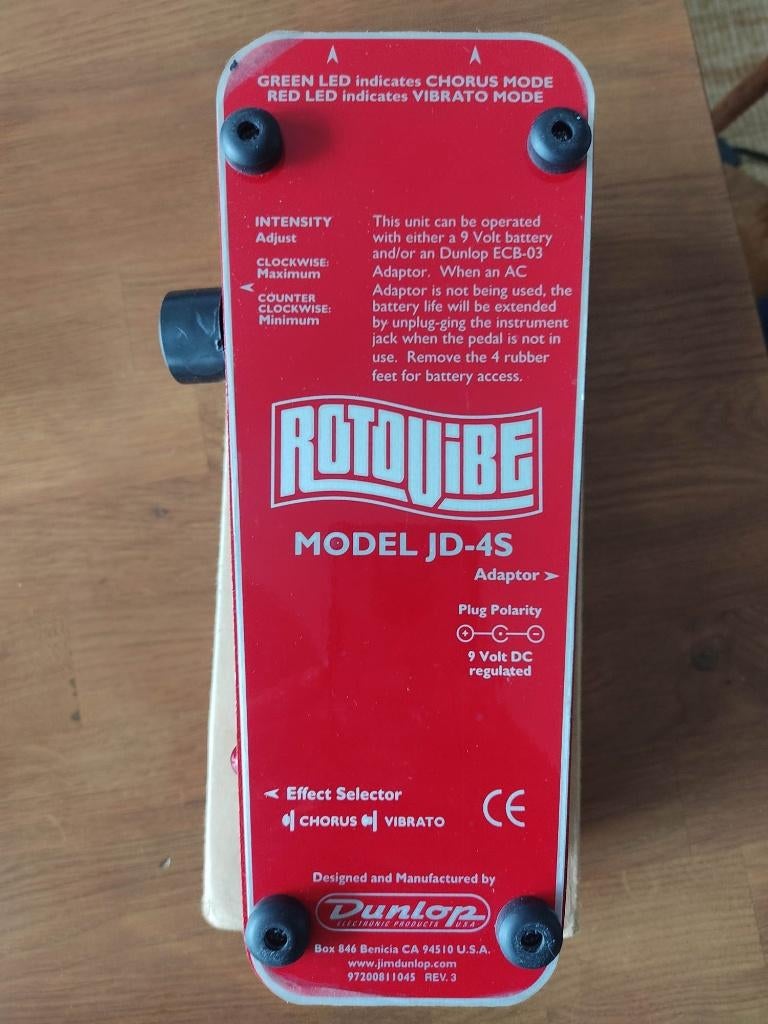Dunlop Rotovibe JD4S, Musique & Instruments, Effets, Enlèvement ou Envoi, Comme neuf, Autres types
