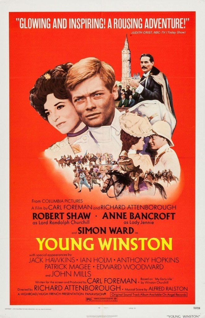 16mm speelfilm  --  Young Winston (1972), Enlèvement ou Envoi, Film 16 mm