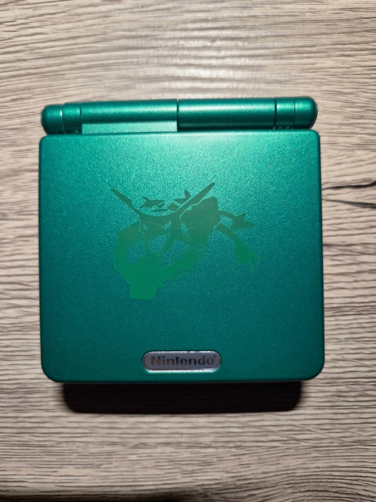 gameboy advance sp rayquaza edition, Ophalen of Verzenden, Zo goed als nieuw, Game Boy Advance SP