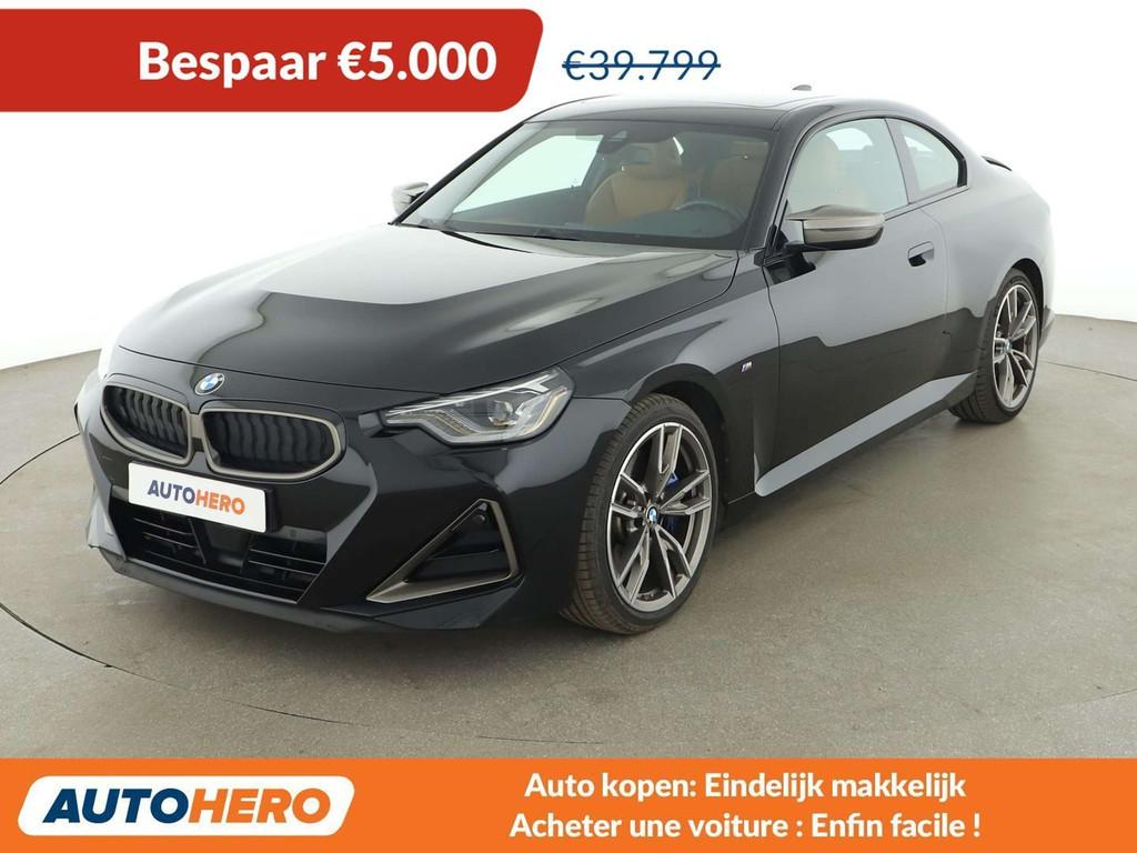 BMW M2 M240i xDrive (bj 2022, automaat), Auto's, BMW, Automaat, Lichtsensor, Gebruikt, Euro 6