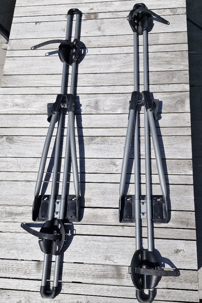 thule wingbars + fietsdragers, Enlèvement, Utilisé