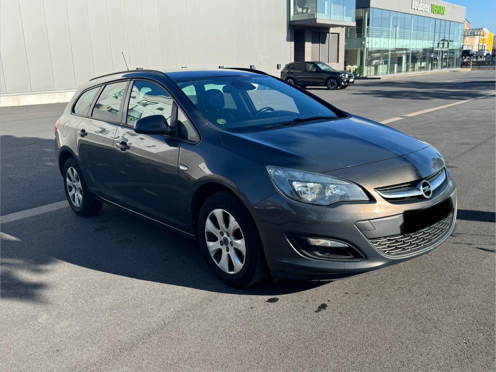Opel astra 1.6diesel euro 6B van 2015, Autos, Argent ou Gris, Achat, Euro 6, Boîte manuelle