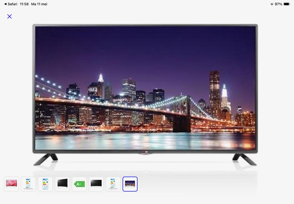 42” tv van LG, Audio, Tv en Foto, Televisies, Ophalen, LED, 50 Hz, HD Ready (720p)