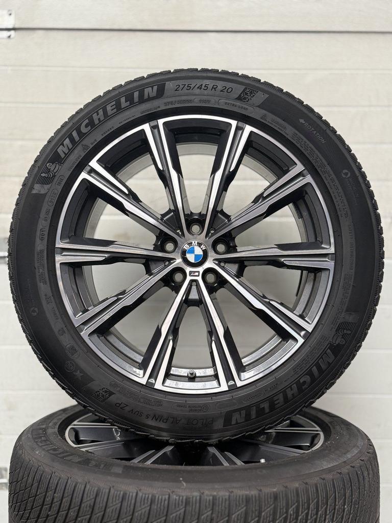 DEMO 20’’ BMW X5 X6 G05 G06 VELGEN WINTERBANDEN DEMO ORIG SE, Auto-onderdelen, Banden en Velgen, Banden en Velgen, Winterbanden