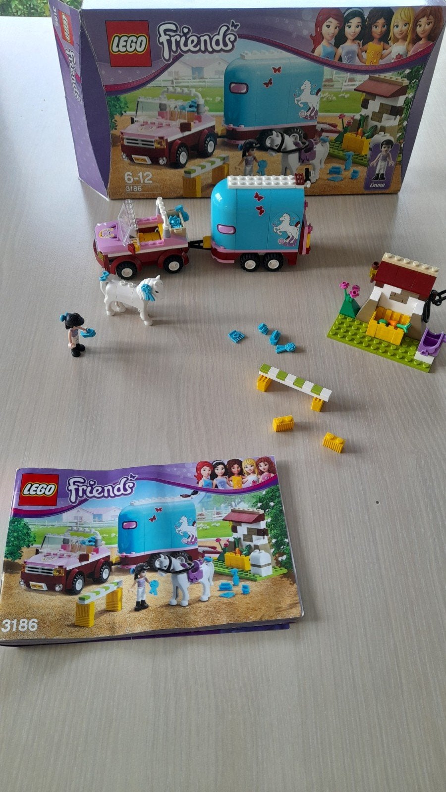Lego friends 3186 Emma's paardentrailer, Ophalen, Lego, Friends