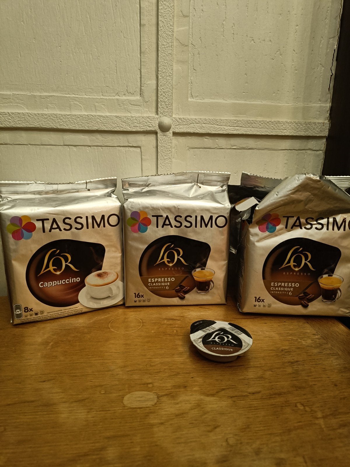 Tasses à café Tassimo, Enlèvement