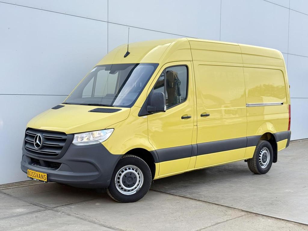 Mercedes-Benz Sprinter 319 3.0 CDI 6 Cilinder Automaat L2H2, Auto's, Automaat, Gebruikt, Zwart, 2987 cc