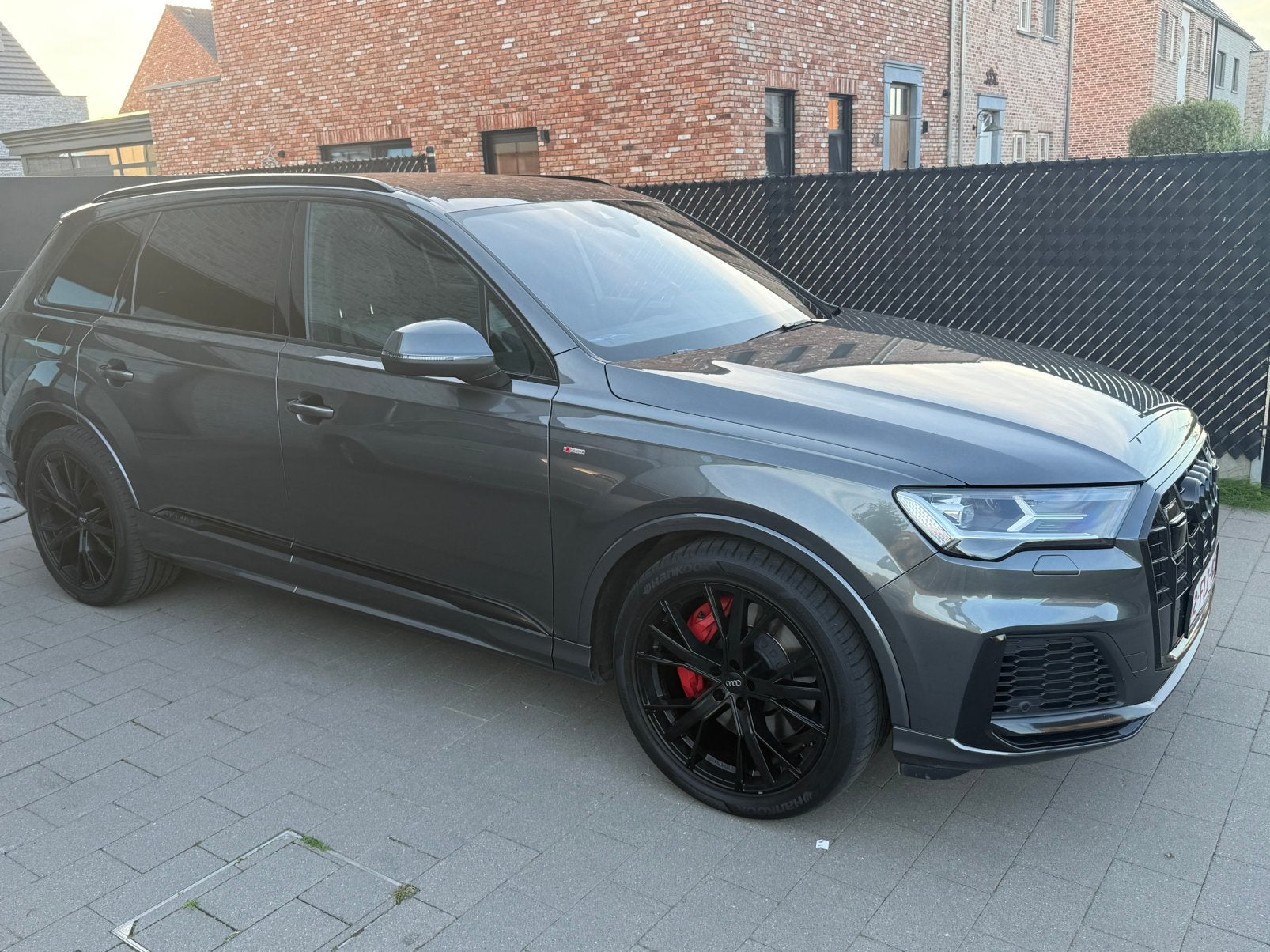 Audi Q7 55tfsi e   Hybride plug-in (met keuring verkoop), Auto's, Automaat, Overige kleuren, Trekhaak, SUV of Terreinwagen