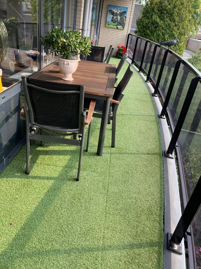 dalles pour terrasse, toiture (caoutchouc + faux gazon), Neuf, Info@kriden.be, Enlèvement ou Envoi, Belgique