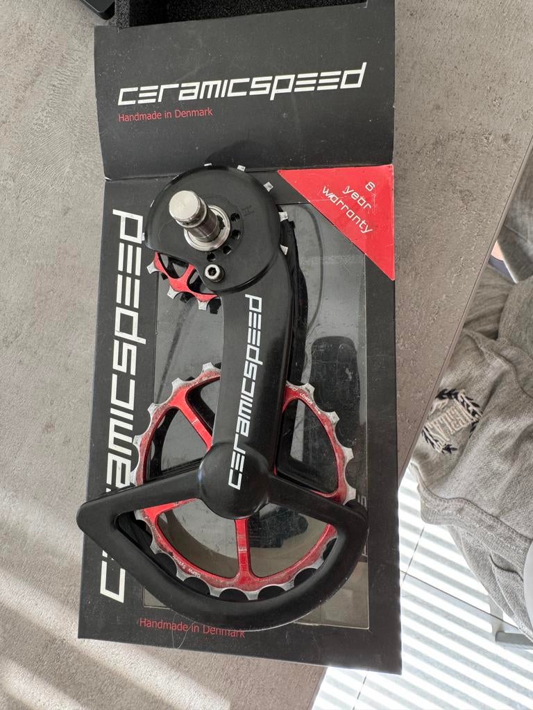 CeramicSpeed OSPW Coated – Rood | Shimano 11v & 12v, Ophalen of Verzenden, Zo goed als nieuw