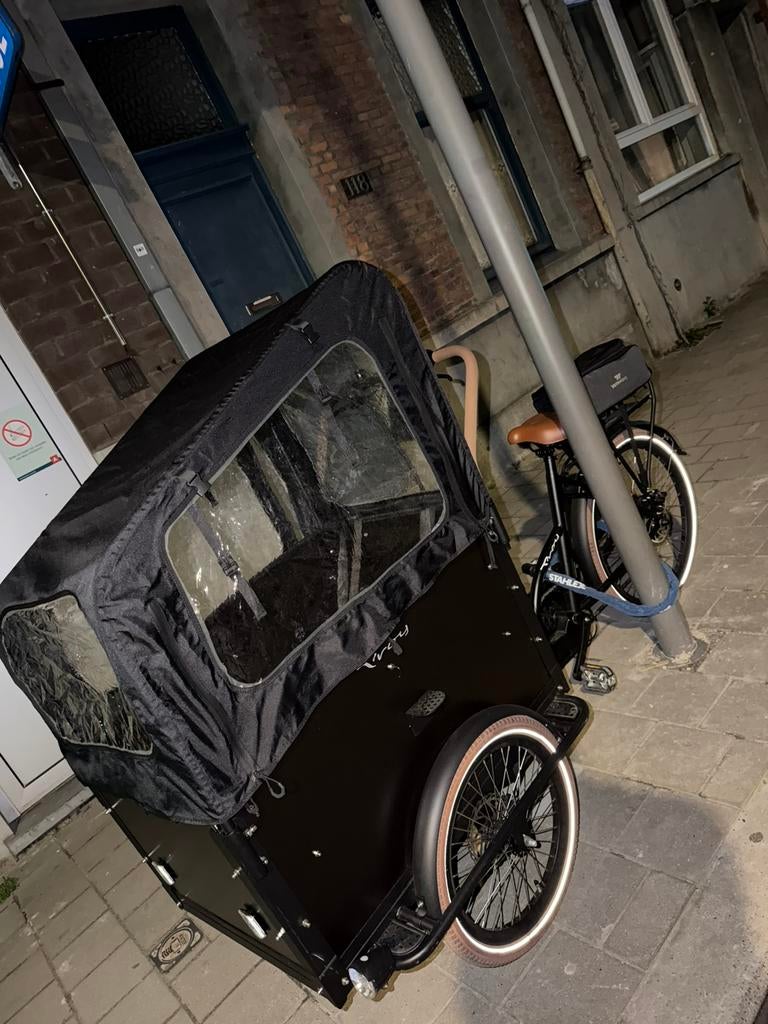 Vogue troy bakfiets, Fietsen en Brommers, Fietsen | Bakfietsen, Ophalen, Zo goed als nieuw