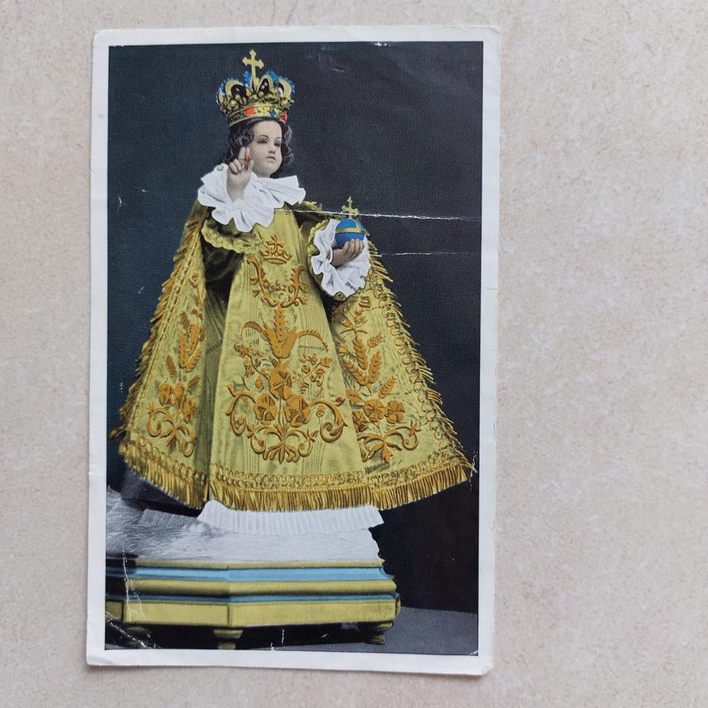 Bidprentje Kindje Jezus van Praag, Ophalen of Verzenden