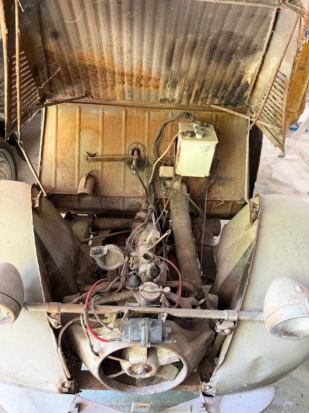 1953 Citroen 2CV 2PK type A + onderdelen, foto 6