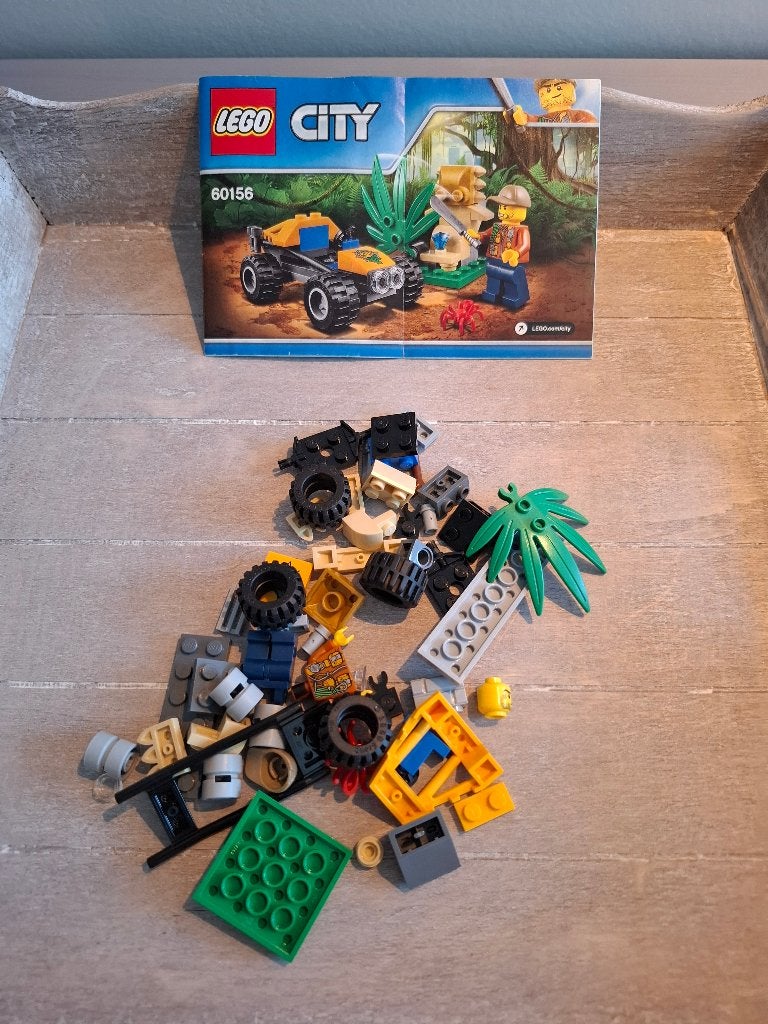 LEGO City 60156 - Jungle Buggy, Lego, Ophalen of Verzenden, Compleet, Complete set