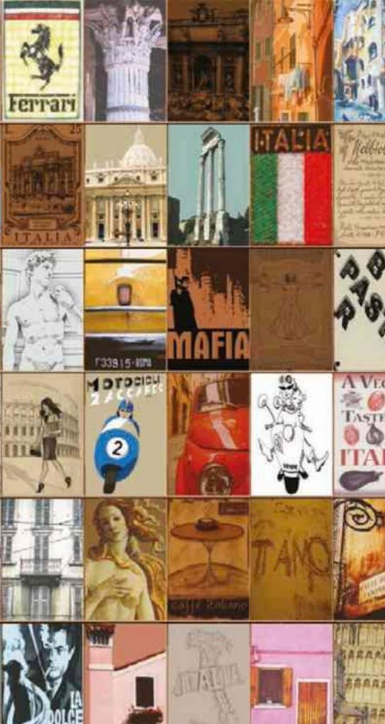 Canvacollage de Naomi Art thème Italie, Enlèvement