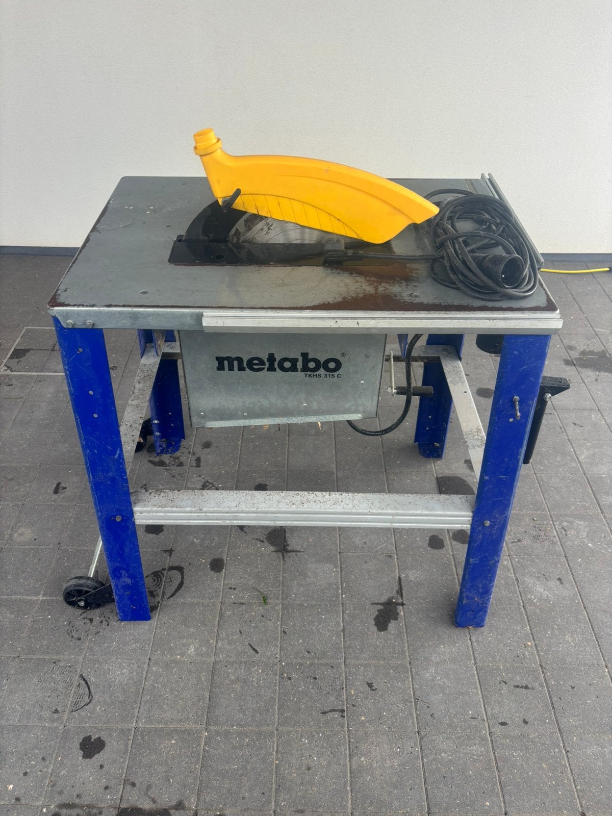 Tafelzaag Metabo, Ophalen, Gebruikt, 70 mm of meer
