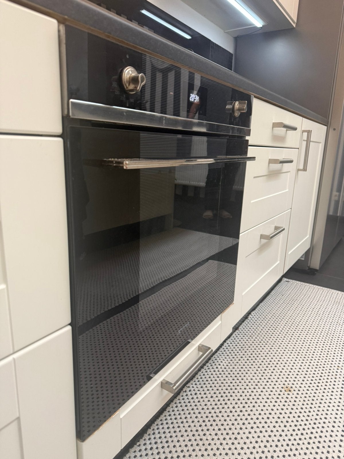 SMEG inbouwoven 60 cm - Zwart/Inox - Perfect werkend, Ophalen, Smeg, Oven, Zo goed als nieuw