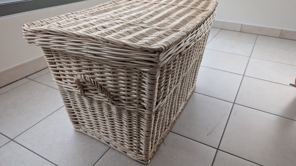 Malle, Maison & Meubles, 50 à 100 cm, Enlèvement, Utilisé, Autres matériaux