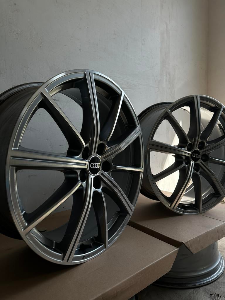 Nieuwstaat 20 inch originele Audi Sport velgen, Auto-onderdelen, Banden en Velgen, Ophalen, 20 inch, Band(en)