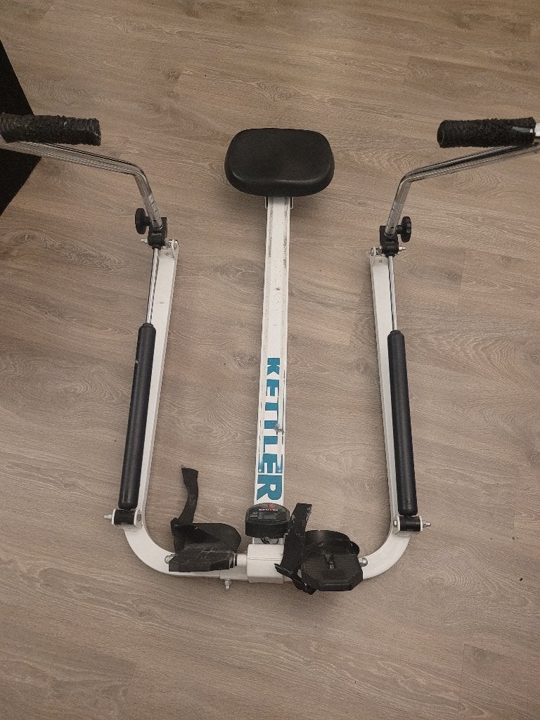 Rameur Kettler, Sports & Fitness, Appareils de fitness, Enlèvement, Utilisé, Jambes, Rameur