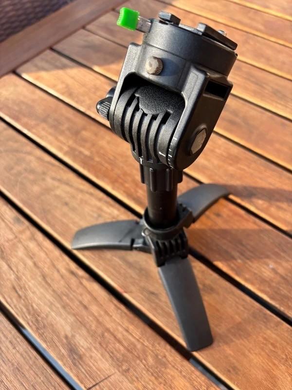 Mini trépied télescopique pour appareil photo, TV, Hi-fi & Vidéo, Photo | Trépieds & Rotules, Enlèvement ou Envoi, Avec rotule