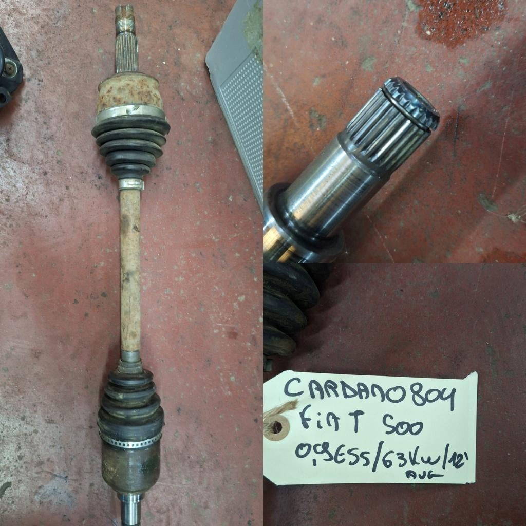 Cardan avant gauche Fiat 500 2012, Ophalen, Gebruikt, Fiat