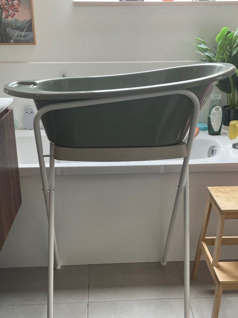 Bébéjou Babybad met badinzet, Enfants & Bébés, Bains & Soins, Comme neuf, Enlèvement, Standard, Bébé-jou