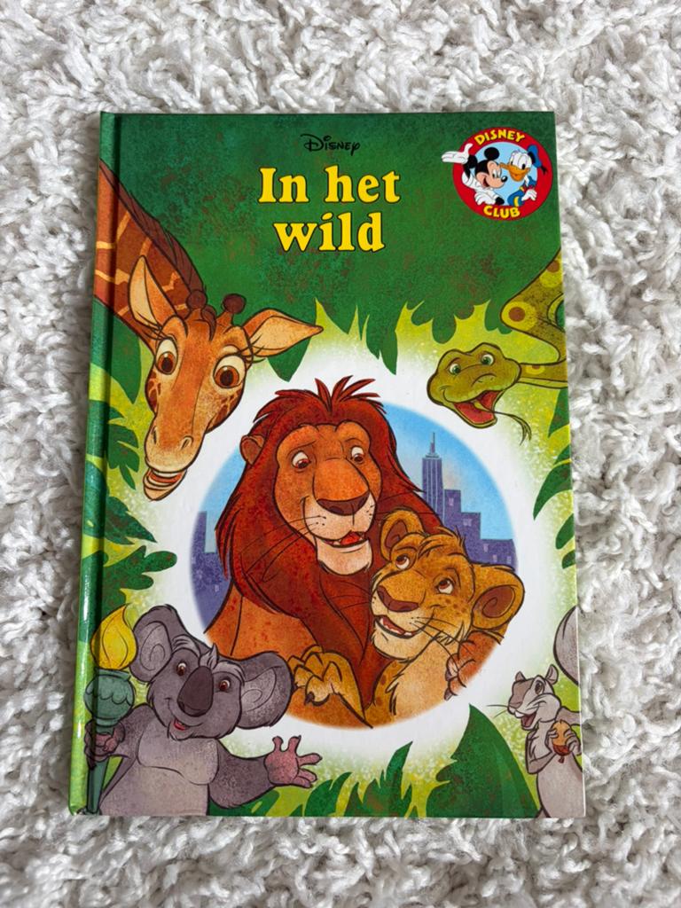 Disney club - In het wild, Boeken, Ophalen of Verzenden, Gelezen, Jongen of Meisje, Fictie algemeen