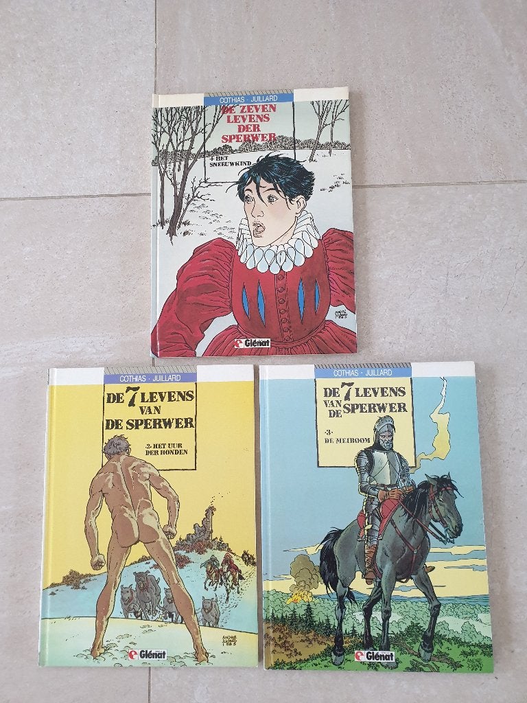 De 7 levens van de sperwer, Complete serie of reeks, Ophalen of Verzenden, Zo goed als nieuw