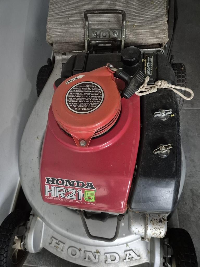 Honda HR21 5, Ophalen