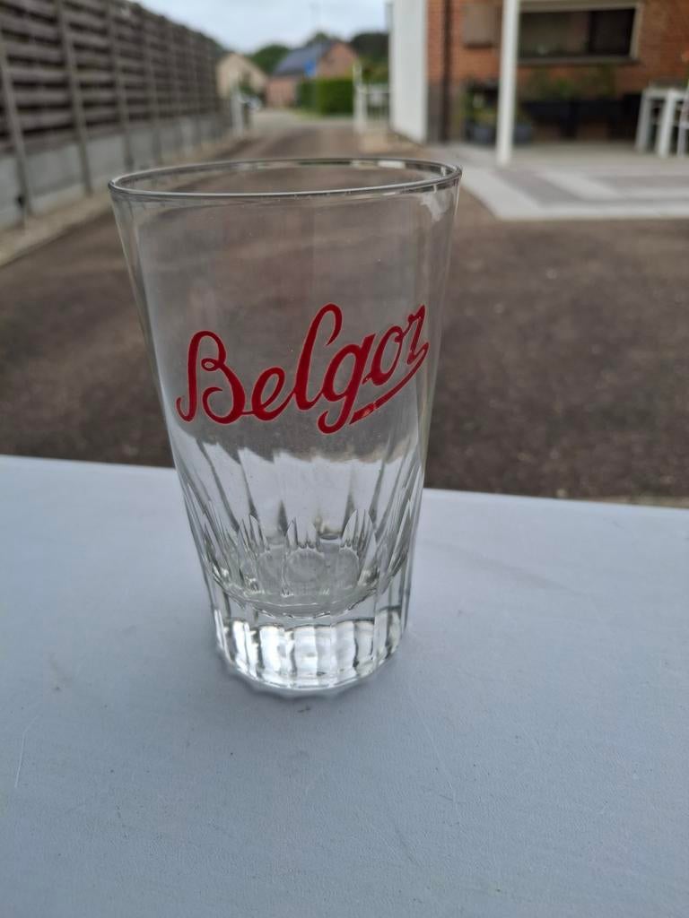 Oud bierglas belgor brussegem, Enlèvement ou Envoi