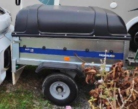 remorque bagagère presque neuve, Autos : Divers, Remorques, Comme neuf, Enlèvement