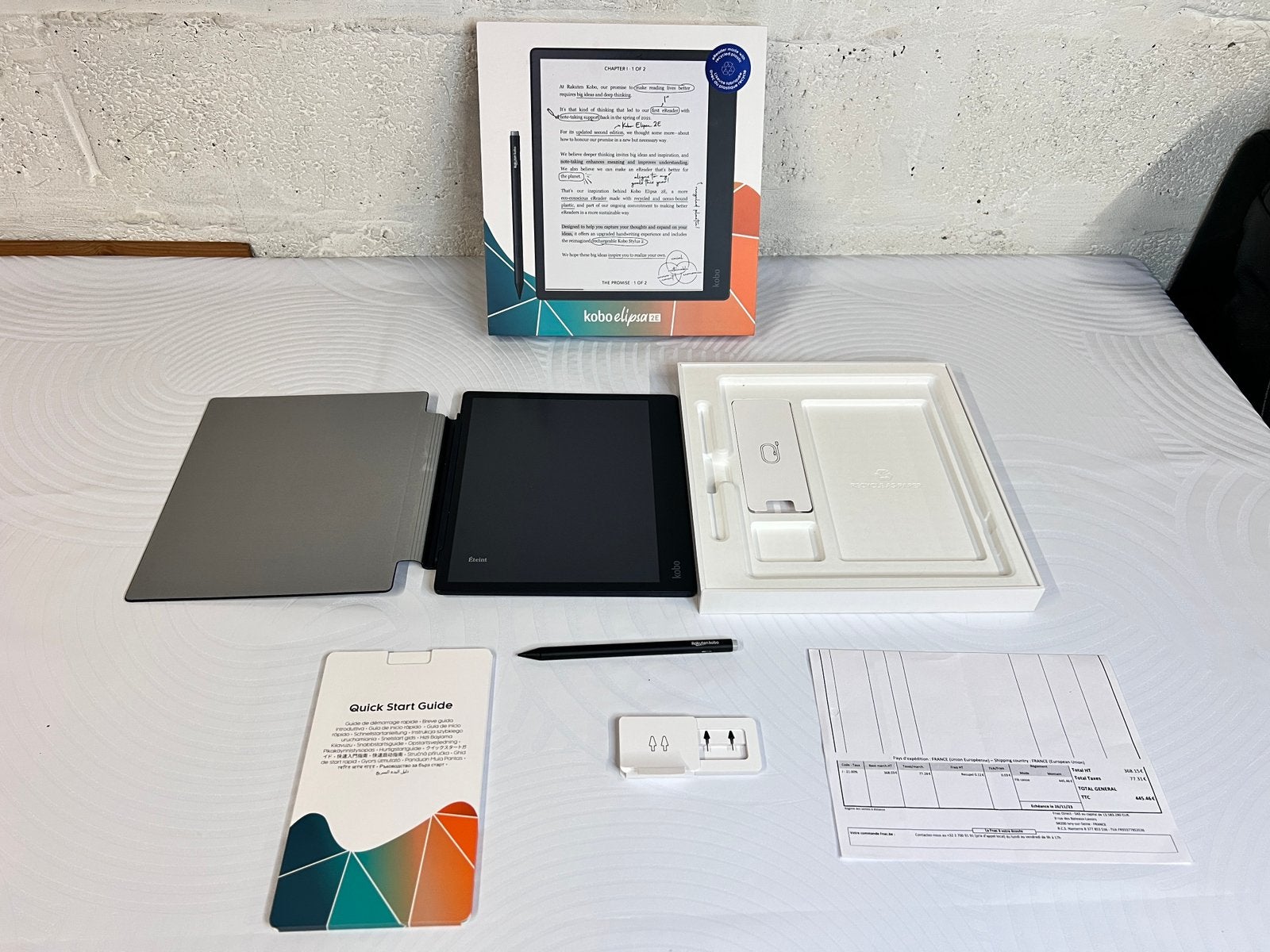 KOBO ELIPSA 2E E-READER - ZO GOED ALS NIEUW/FACTUURDOOS, Computers en Software, Ophalen of Verzenden