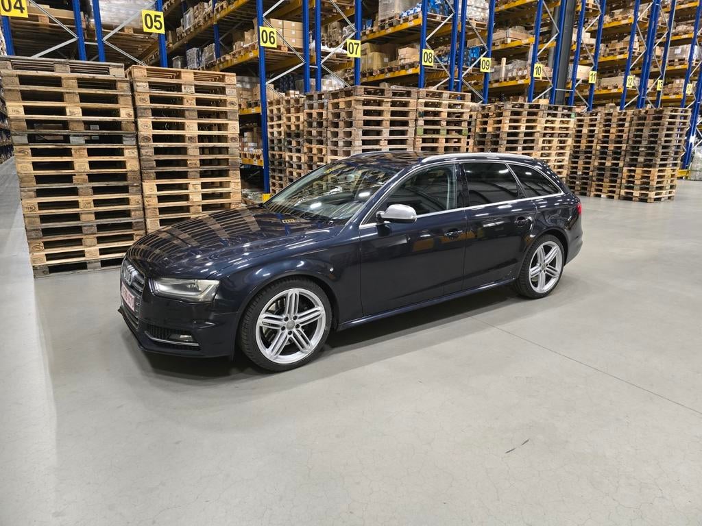 Audi s4 2014 lichte vracht, Autos, Euro 5, Achat, Air conditionné automatique, Noir