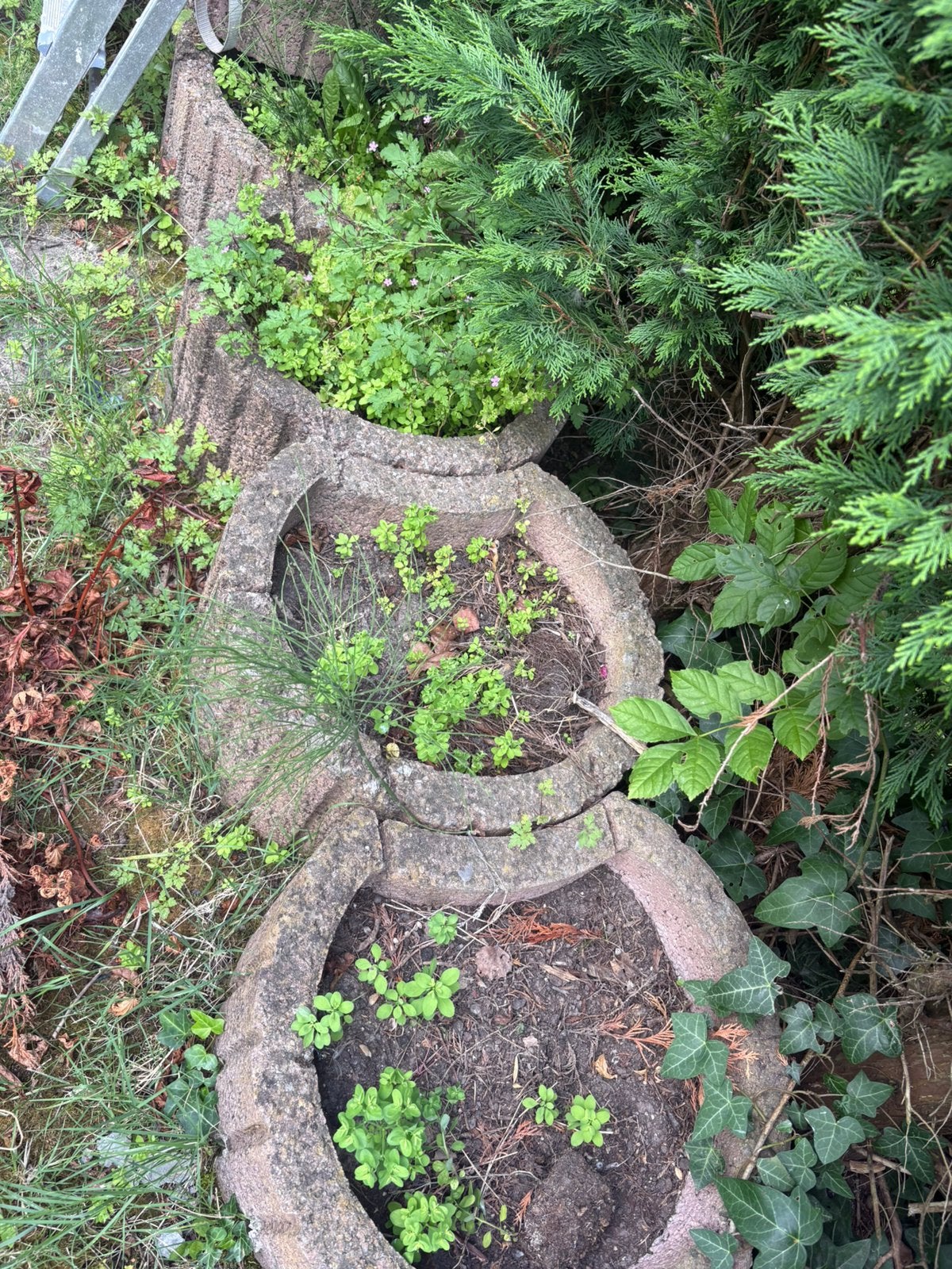 Bloembak beton, Tuin en Terras, Ophalen, Zo goed als nieuw, Beton