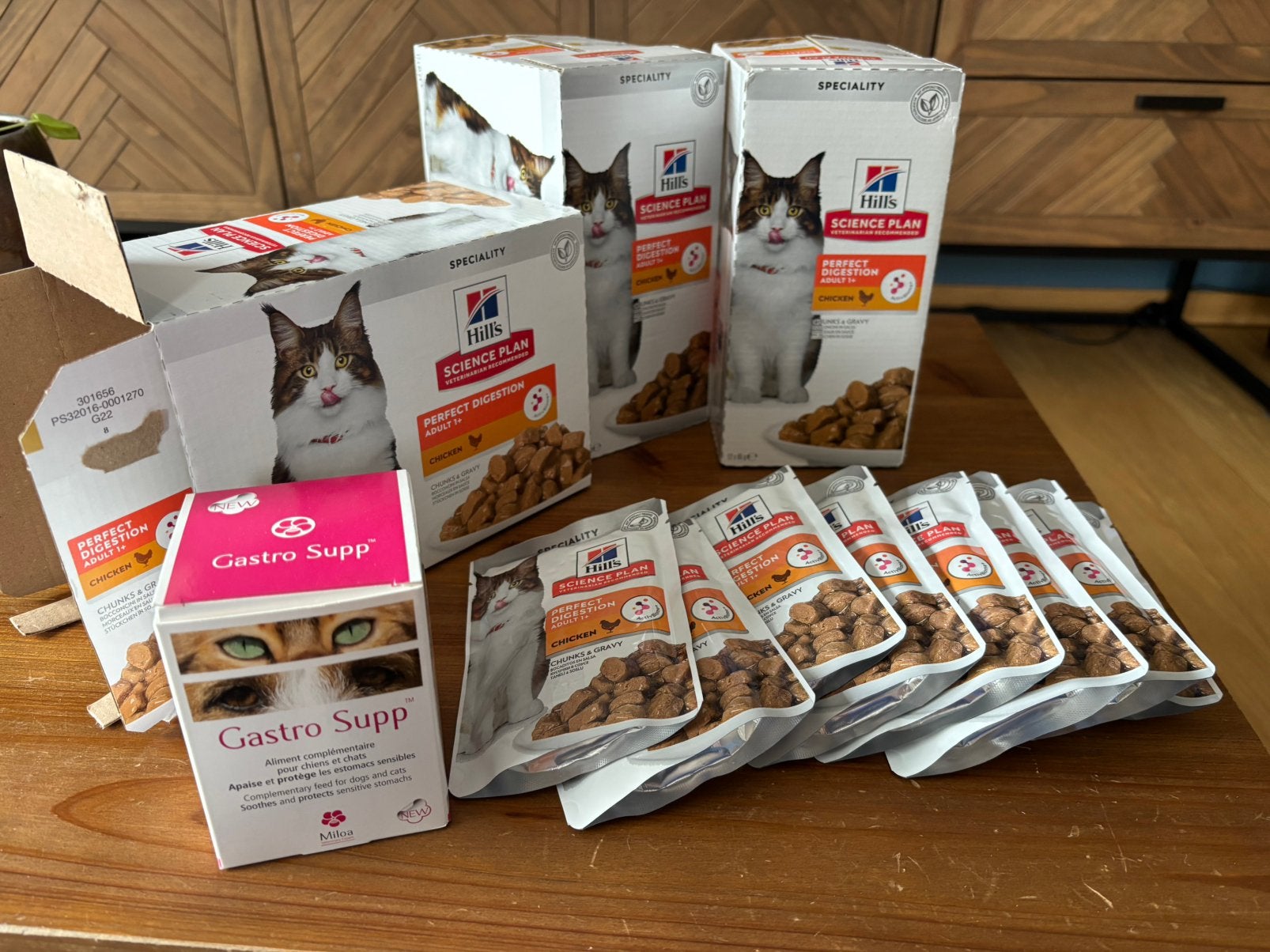 Lot sachets Hill's perfect digestion pour chats, Enlèvement ou Envoi, Chat