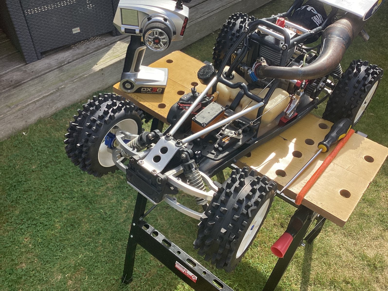 Rc auto MARDER  tuning !!!, Hobby en Vrije tijd, Ophalen of Verzenden, Zo goed als nieuw, Benzine, Auto offroad