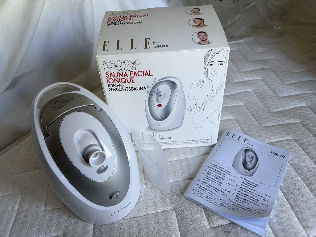 Pureo Ionic Hydration Sauna Facial - Elle by Beurer, Enlèvement ou Envoi, Comme neuf, Autres types