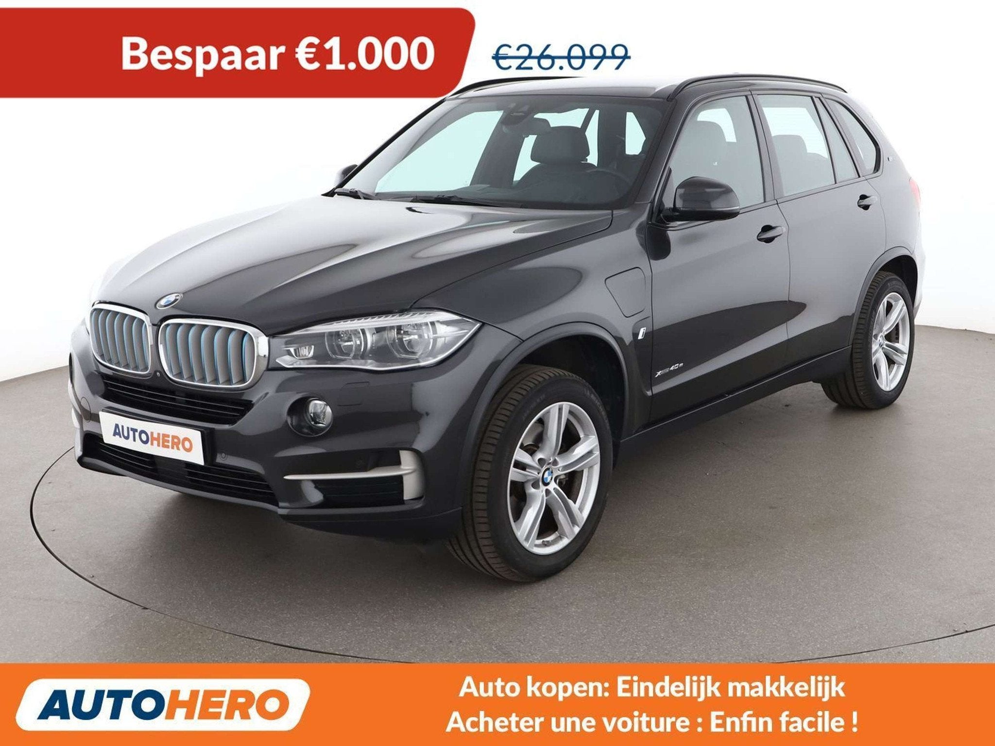 BMW X5 xDrive 40e (bj 2017, automaat), Auto's, Automaat, 78 g/km, 230 kW, Gebruikt
