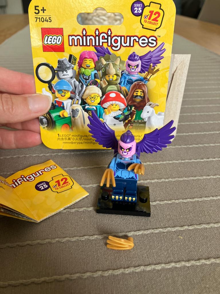 Lego Minifigure Series 25 Harpy, Ophalen of Verzenden, Nieuw, Lego