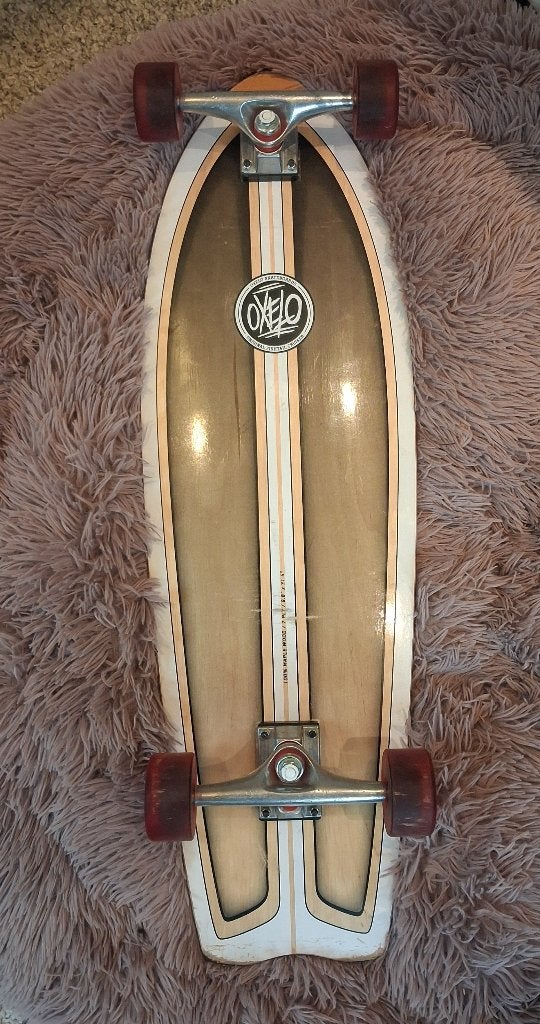 Skateboard Cruiser Oxelo, Sports & Fitness, Enlèvement, Utilisé, Skateboard, Longboard