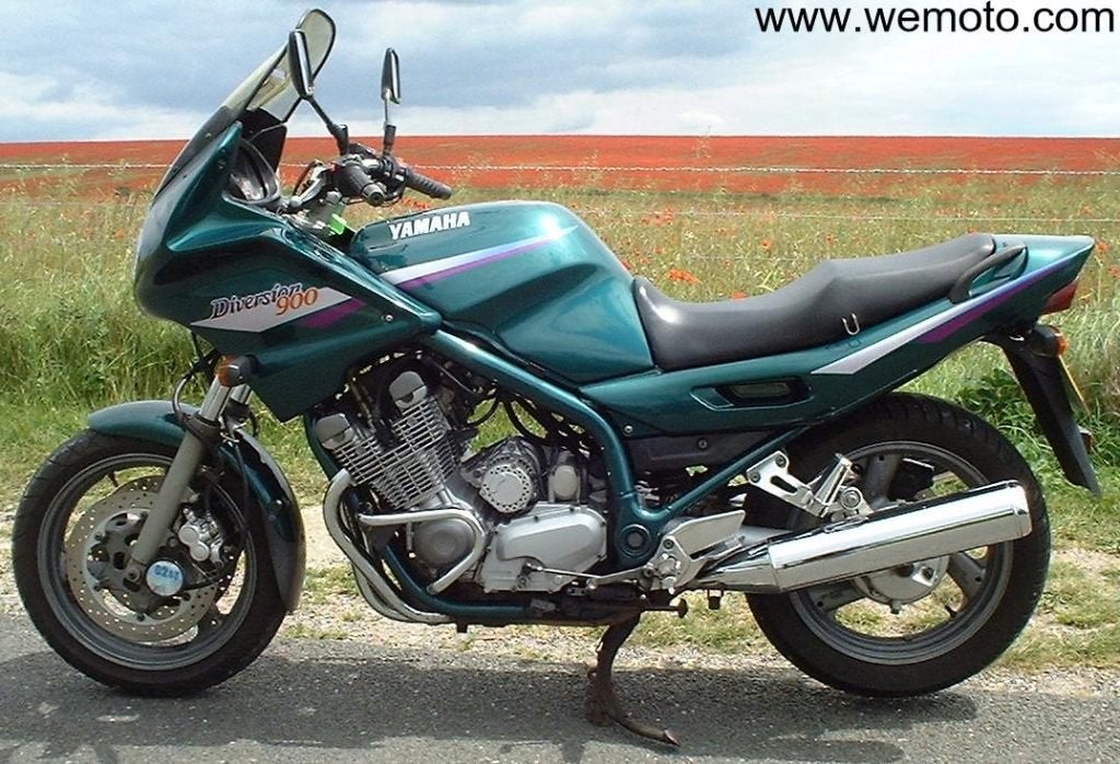 yamaha diversion 900, Ophalen, Cardan-aandrijving, 4 cilinders, Motorrijbewijs A
