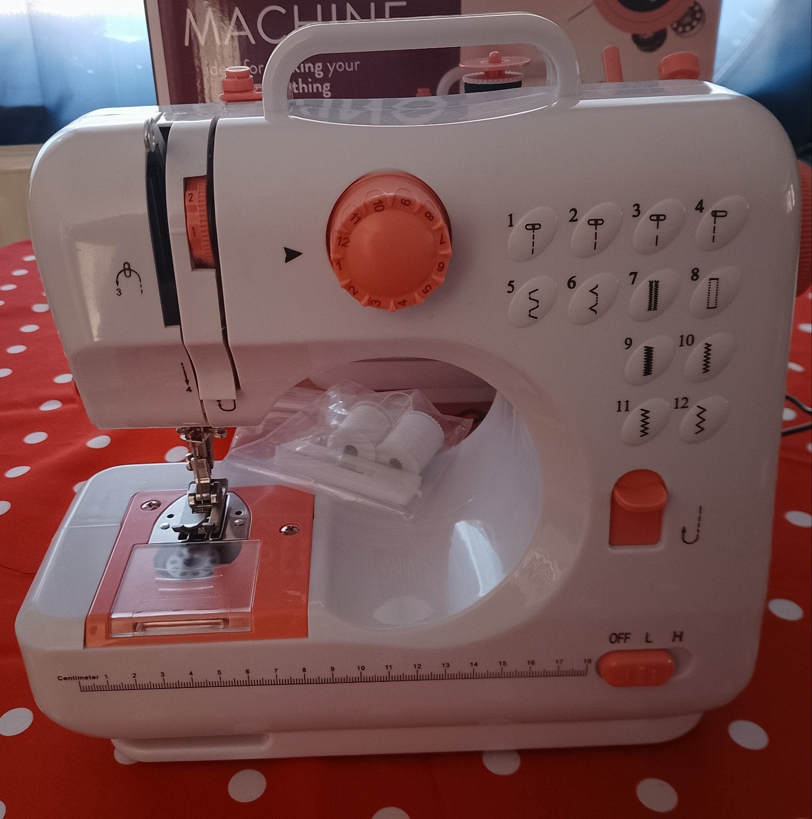 Sewing machine, Ophalen