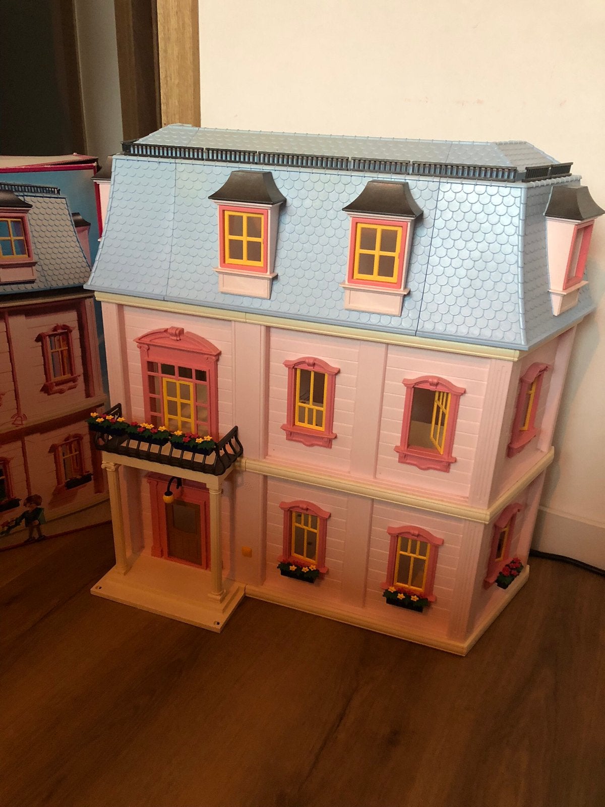 Playmobile poppenhuis en toebehoren, Ophalen, Zo goed als nieuw, Poppenhuis