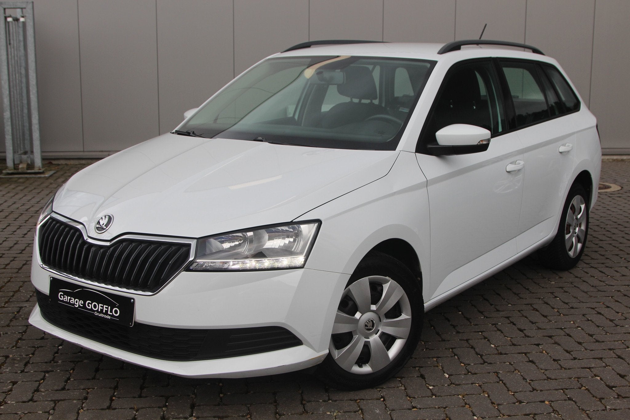 Skoda Fabia Combi 1.0 TSI - 113.000km - 2019, Stof, Gebruikt, 95 pk, Wit