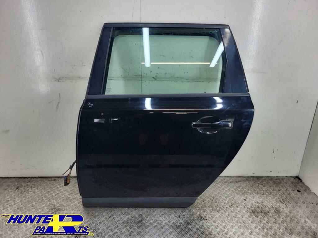 Achterportier L zwart 019 Volvo V70 III ('07-'17), Arrière, Enlèvement ou Envoi, Volvo, Porte
